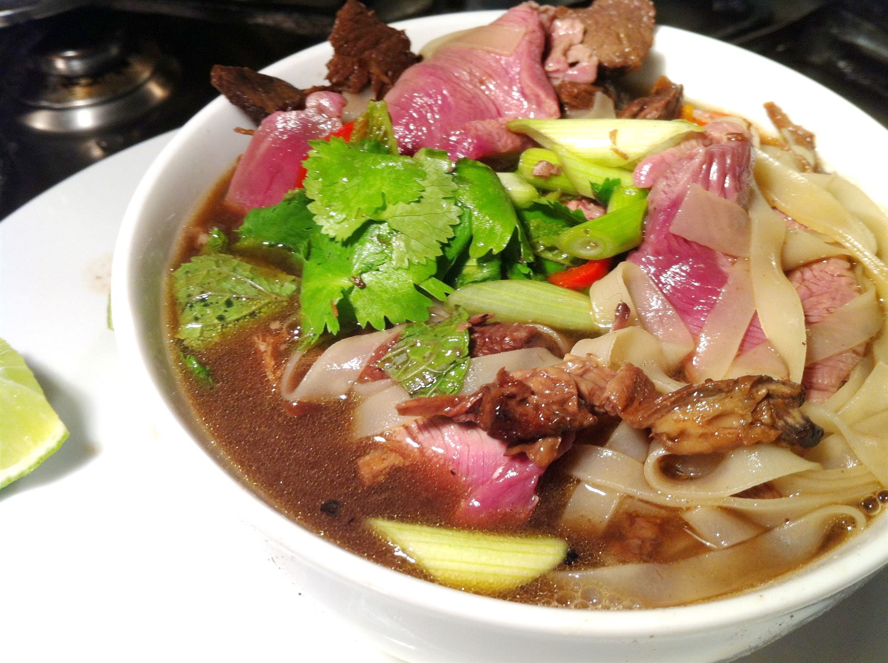 Vietnam Pho Bo (Spicy Beef and Noodle Soup), Lay The Table