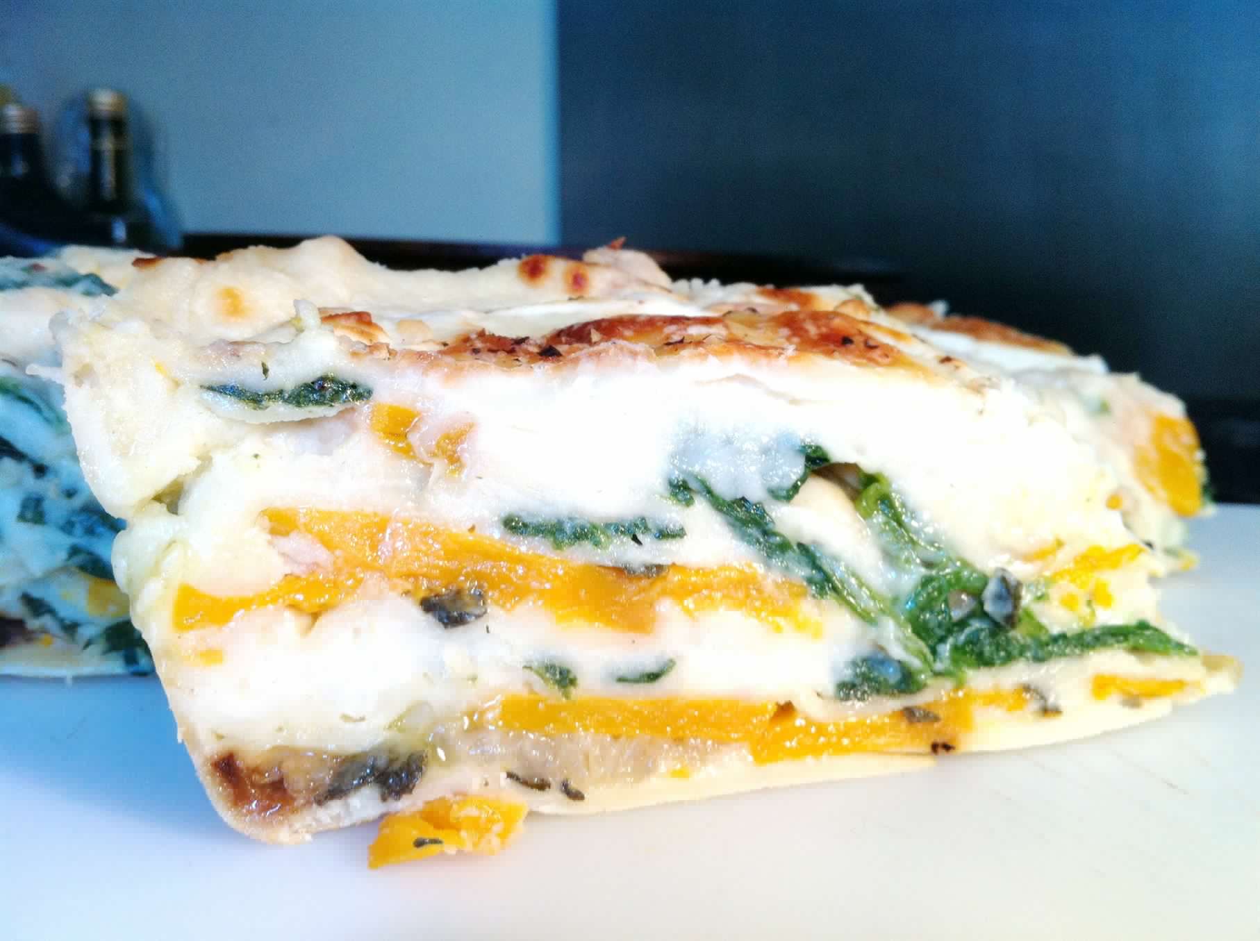 Vegetarians Dream Butternut Squash and Spinach Lasagne, Lay The Table