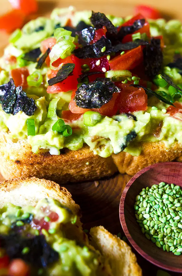 Nori and Scallion Avocado Toast, Lay The Table