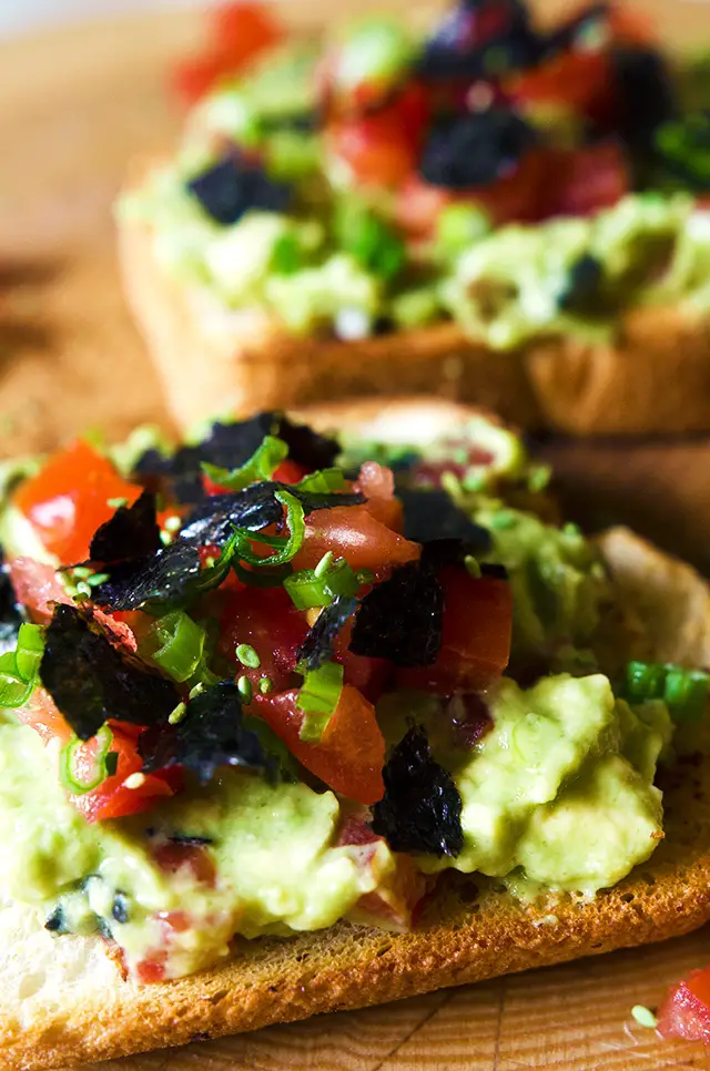 Nori and Scallion Avocado Toast, Lay The Table