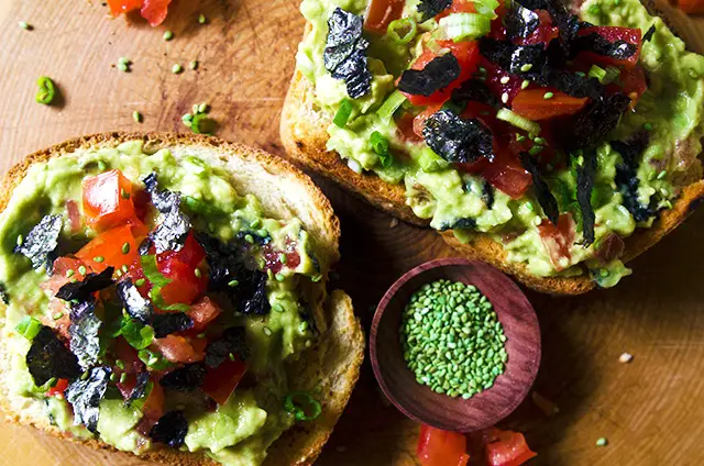 Nori and Scallion Avocado Toast, Lay The Table