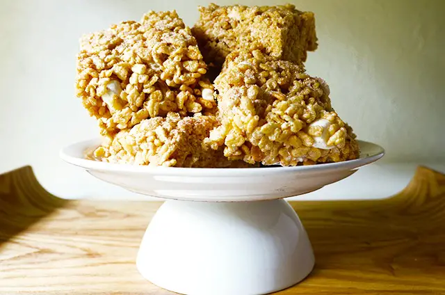 Snickerdoodle Rice Crispy Treats, Lay The Table