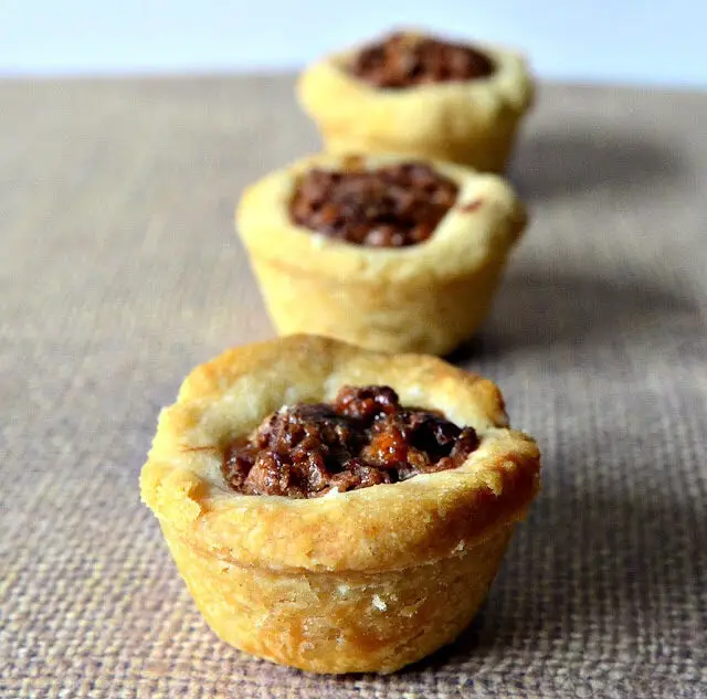 Bite Size Pecan Pies &#124; Vegan, Lay The Table