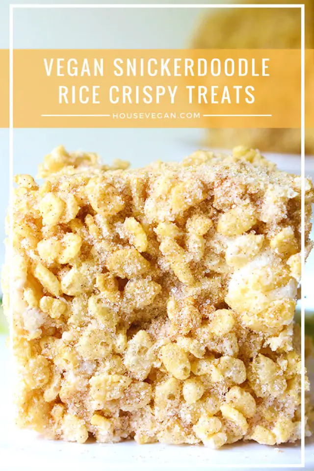 Snickerdoodle Rice Crispy Treats, Lay The Table