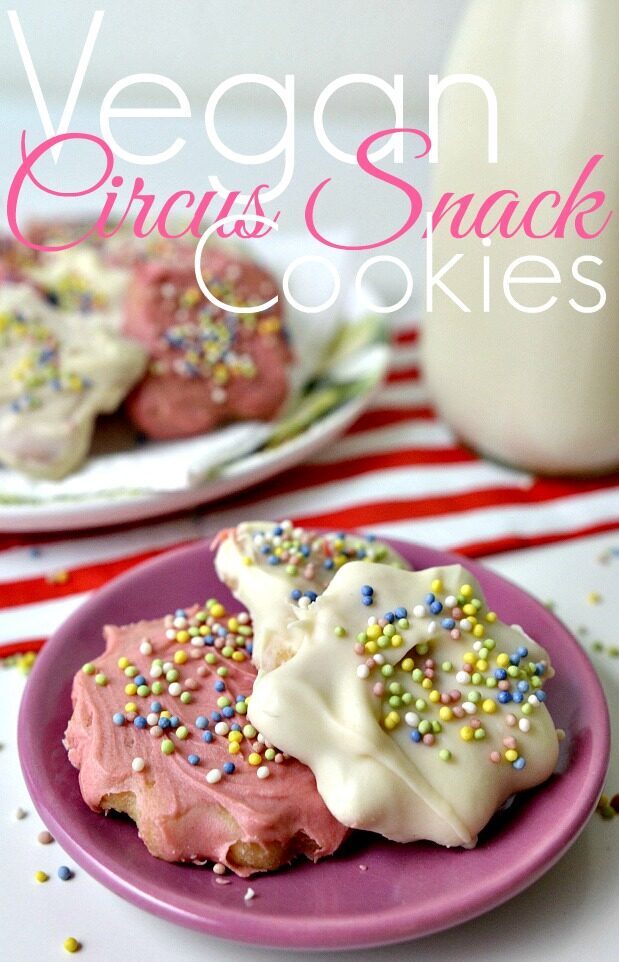 Vegan Circus Snack Cookies, Lay The Table