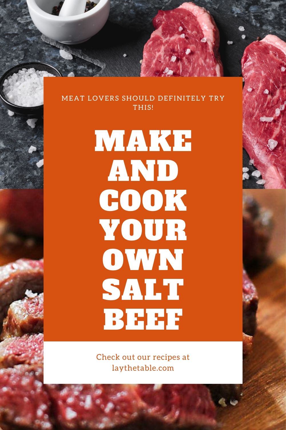 Make And Cook Your Own Salt Beef, Lay The Table