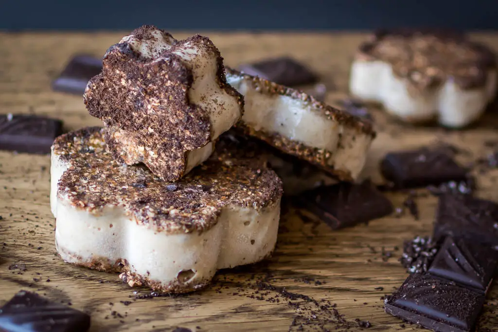 Frozen Banana Peanut Butter Ice Cream Sandwiches, Lay The Table