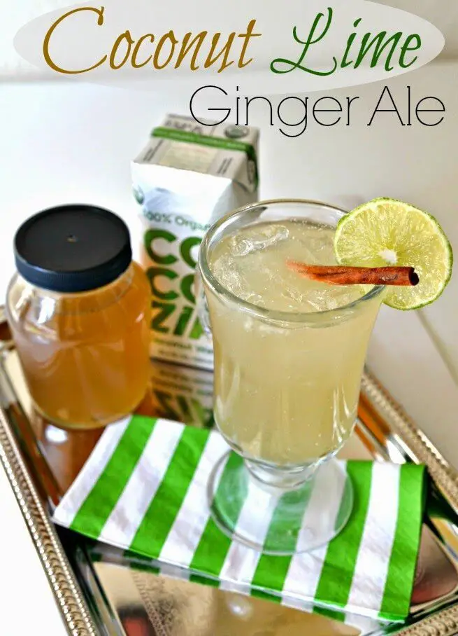 Coconut Lime Ginger Ale, Lay The Table