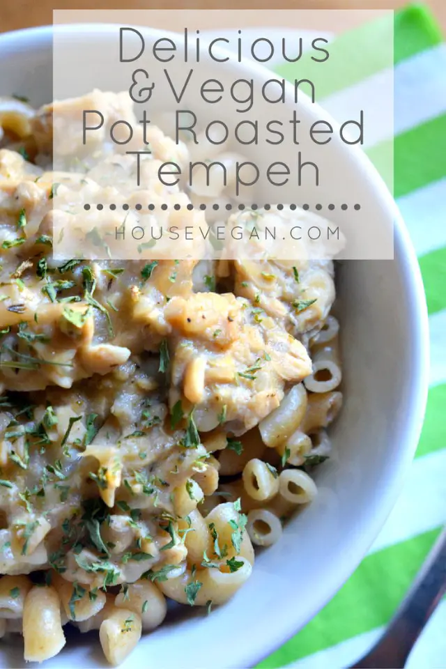Delicious and Vegan Pot Roasted Tempeh, Lay The Table