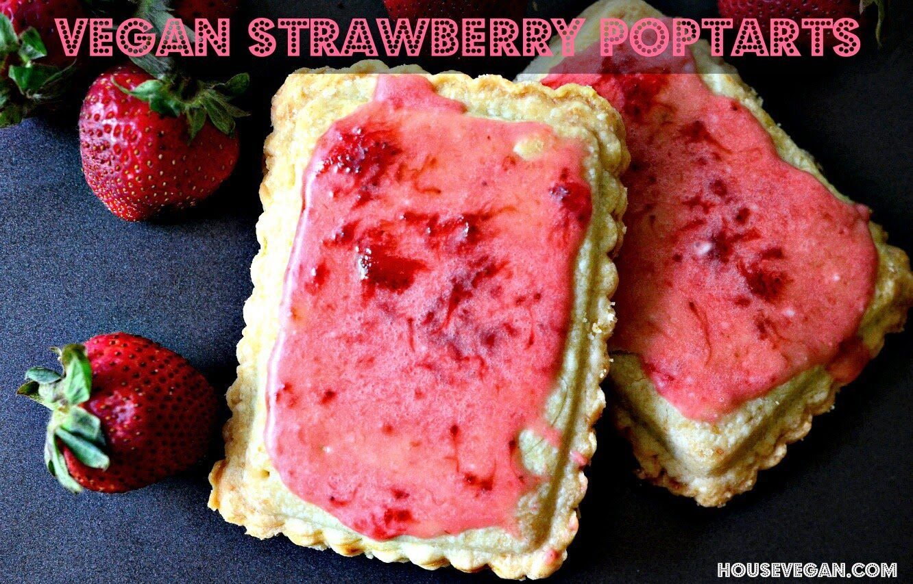 Homemade Vegan Strawberry Poptarts, Lay The Table