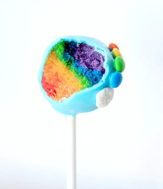 Rainbow Cake Pops, Lay The Table