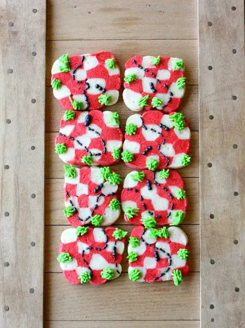 Checkerboard Tablecloth Sugar Cookies for Summer Picnic Party, Lay The Table