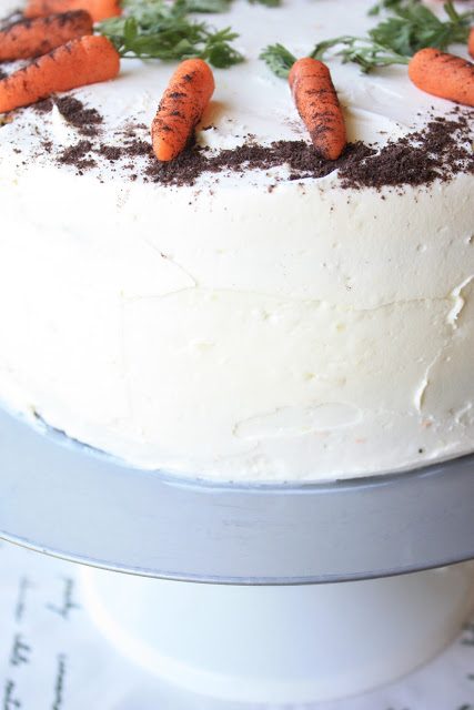 Carrot-Ginger Layer Cake, Lay The Table