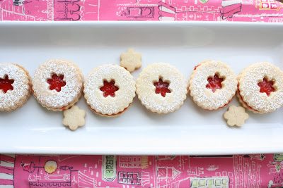 Strawberry Jam, Linzer Cookies, and Giveaway WINNER!, Lay The Table