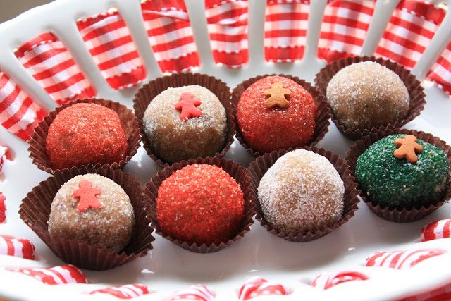 Gingerbread Truffles, Lay The Table