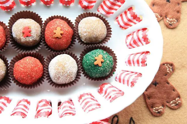 Gingerbread Truffles, Lay The Table