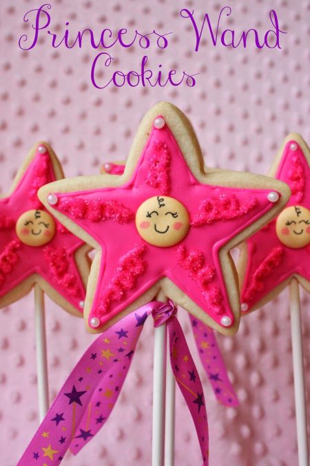 Princess Wand Cookies for a Virtual Baby Shower, Lay The Table
