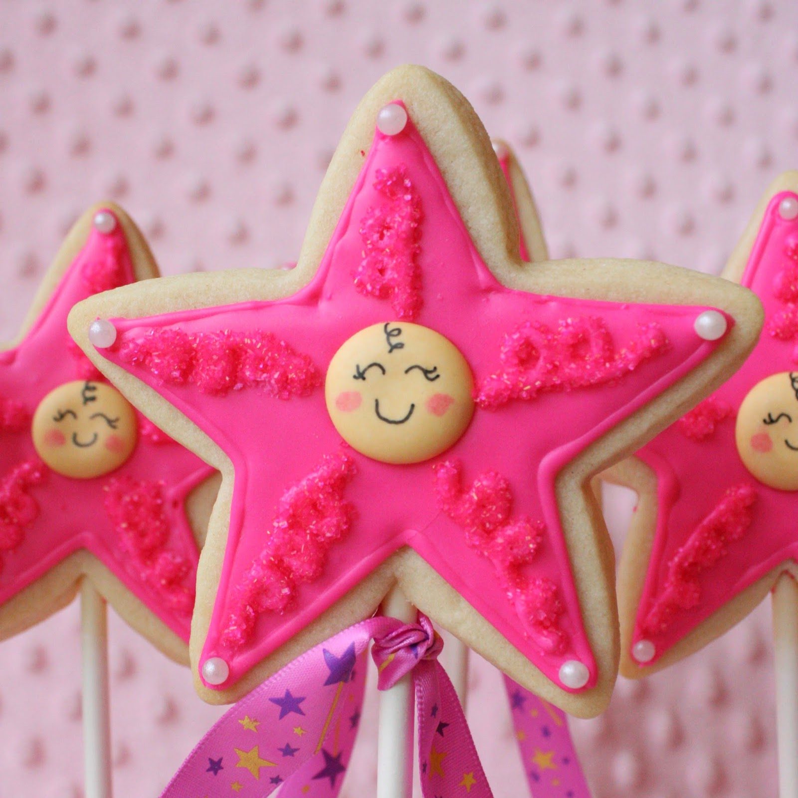 Princess Wand Cookies for a Virtual Baby Shower, Lay The Table