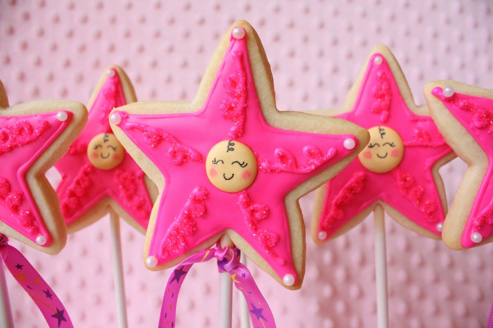 Princess Wand Cookies for a Virtual Baby Shower, Lay The Table