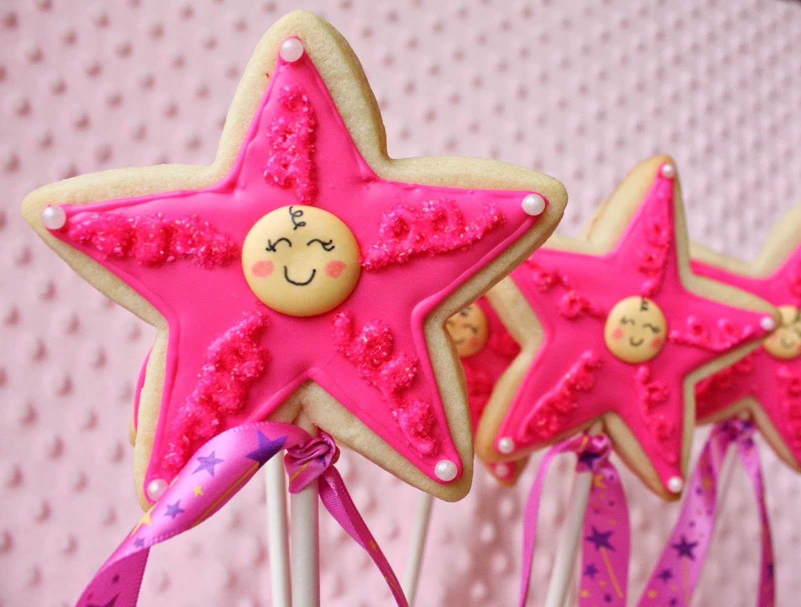 Princess Wand Cookies for a Virtual Baby Shower, Lay The Table