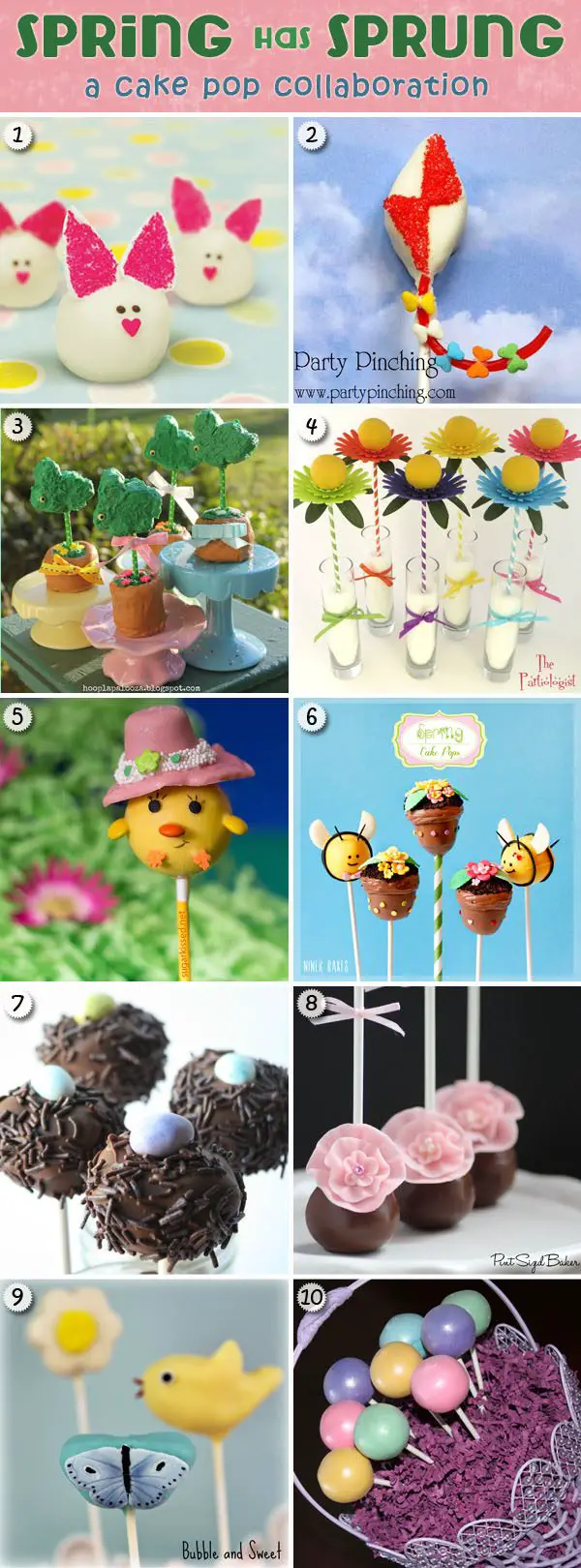 Springtime Cake Pop Nests, Lay The Table