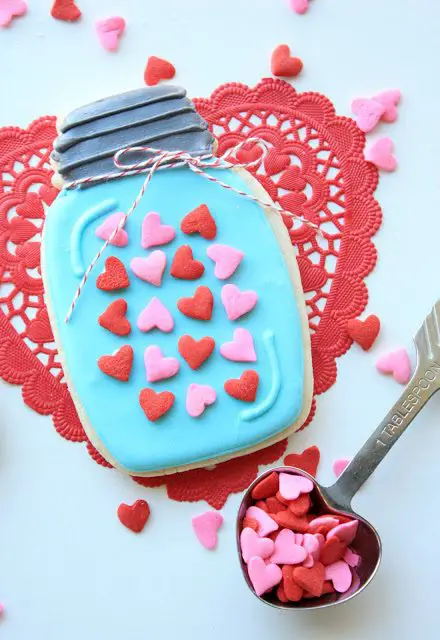 Sprinkled With Love~Mason Jar Cookies, Lay The Table