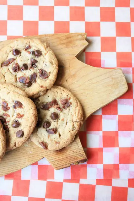 Peanut Butter-Chocolate Chip-Bacon Cookies, Lay The Table