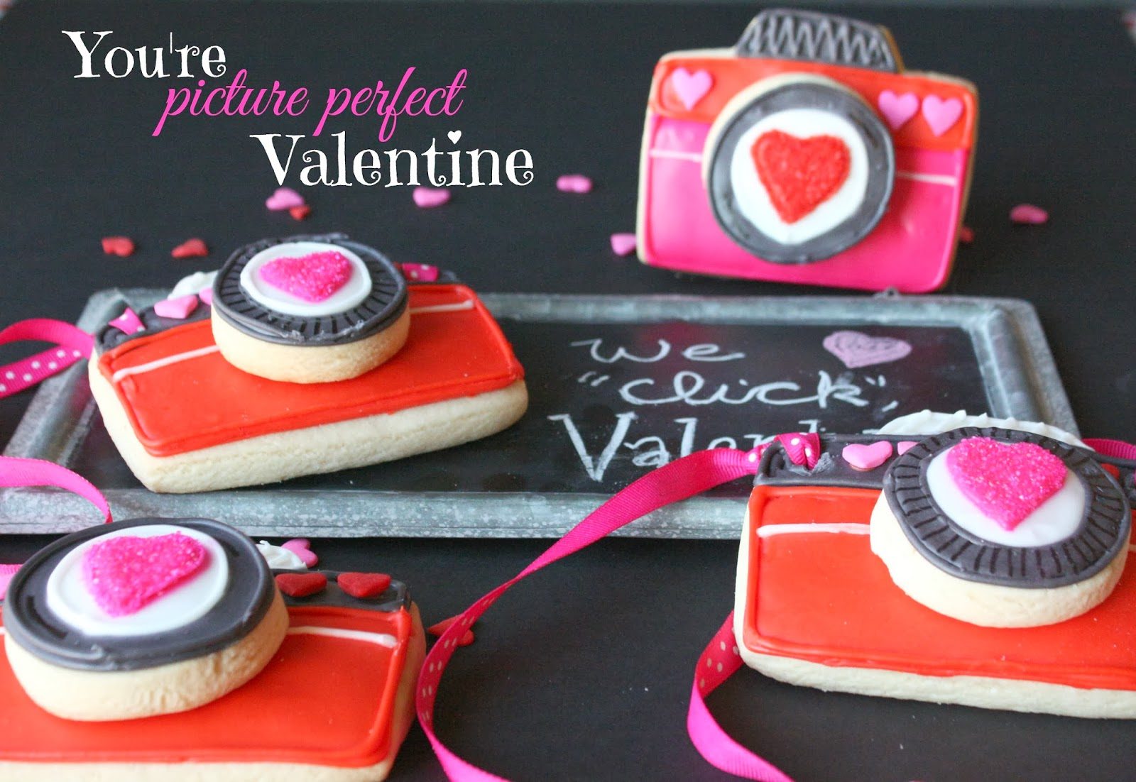 Valentine Camera Cookies, Lay The Table