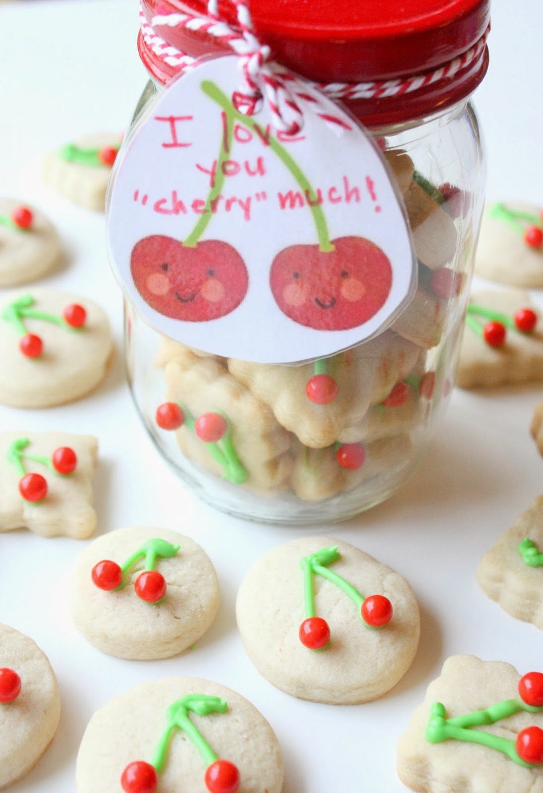 I Love You &#8220;Cherry&#8221; Much~Valentine Cookies, Lay The Table