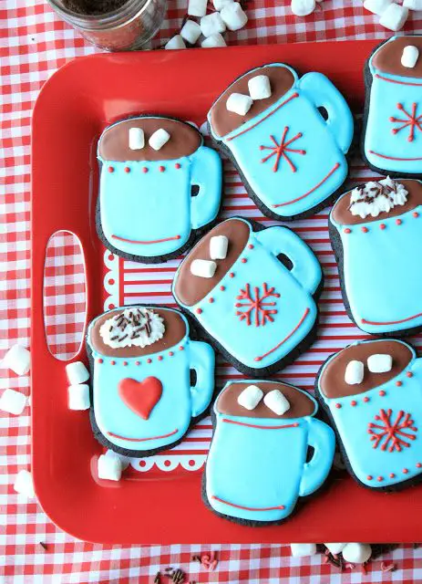Cup O&#8217; Cocoa Cookies, Lay The Table