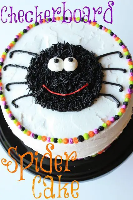 Checkerboard Spider Cake, Lay The Table