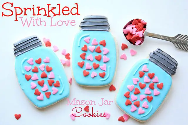 Sprinkled With Love~Mason Jar Cookies, Lay The Table